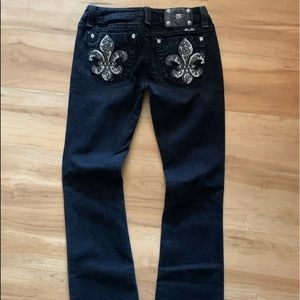 Black size 28 Miss Me jeans